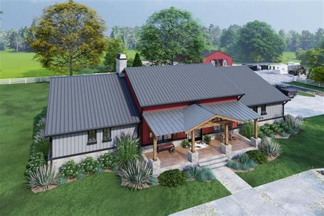 elevated wood frame metal roof house designs|bolt up steel frame farmhouse.